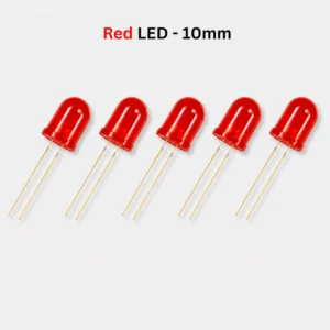 10mm Red LED (5 Pcs)