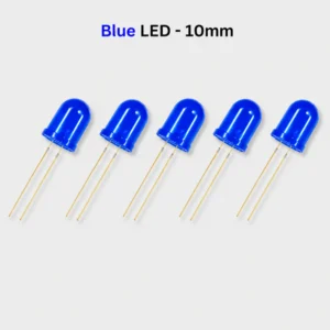 10mm Blue LED (5 Pcs)