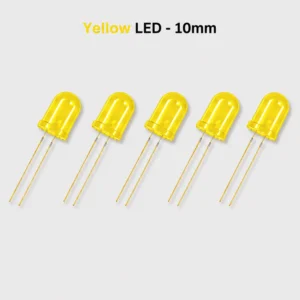 10mm Yellow LED (5 Pcs)
