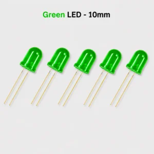 10mm Green LED (5 Pcs)