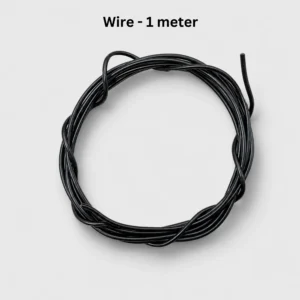 Black Hook-Up Wire (1 Meter)
