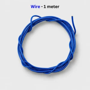 Blue Hook-Up Wire (1 Meter)