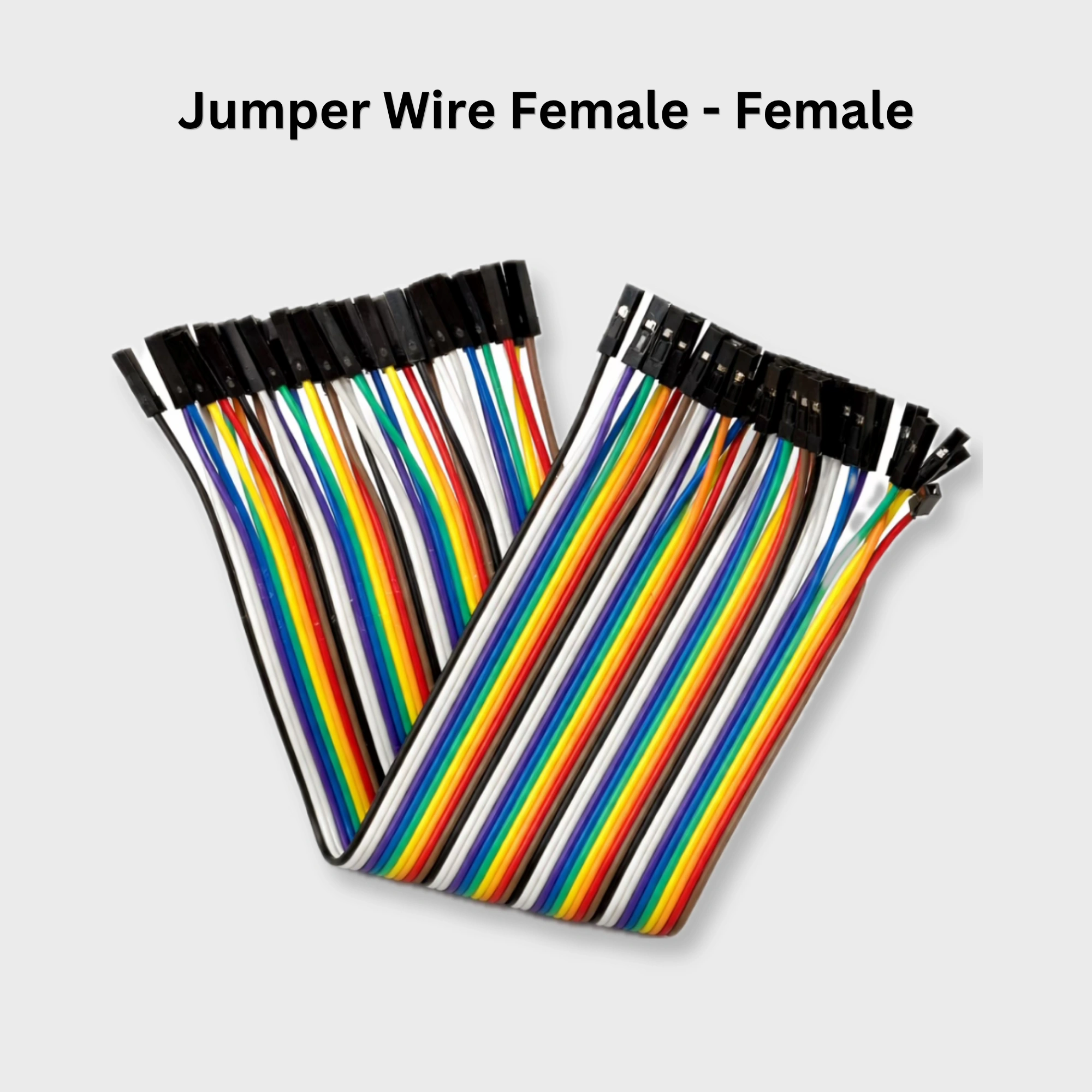 Female-to-Female Jumper Wire (10 Pcs)