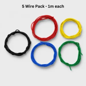 5-Color Hook-Up Wire Pack (1 Meter Each)
