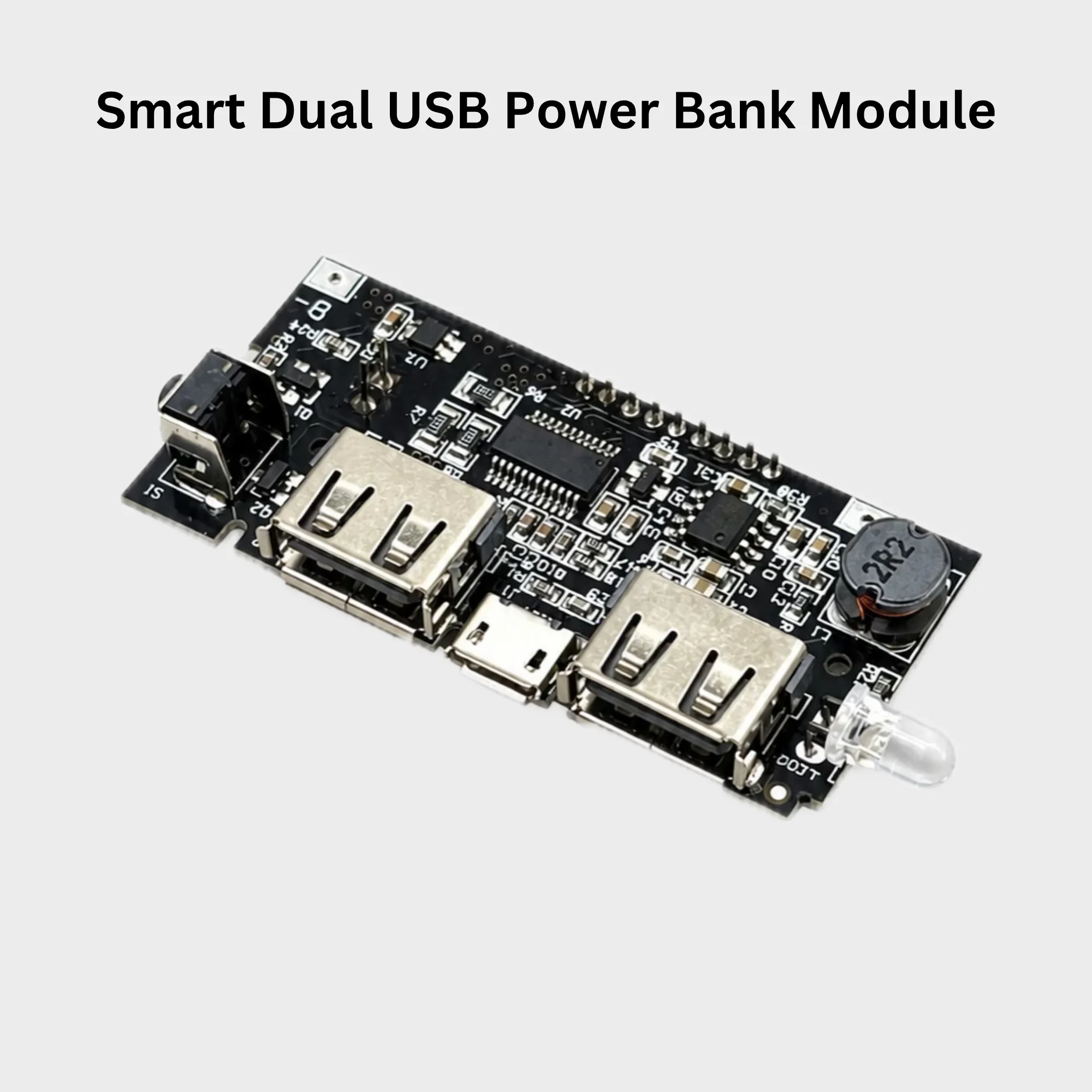 Smart Dual USB Power Bank Module - Image 2