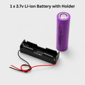 1 × 3.7V Li-ion Battery with Holder