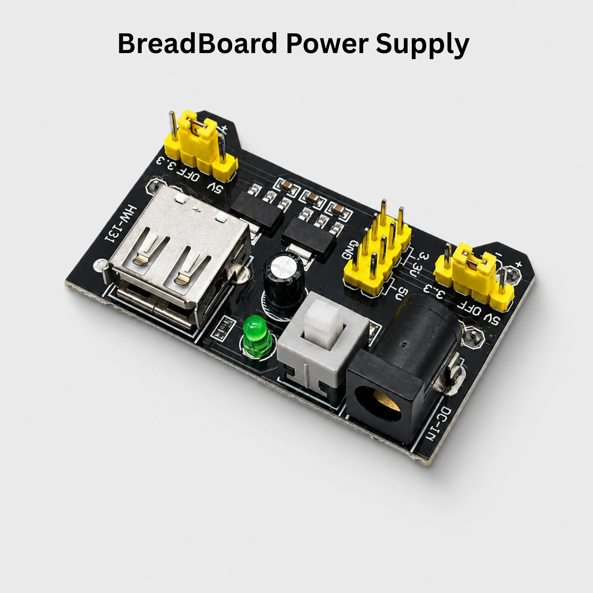 Breadboard Power Supply Module (MB102)