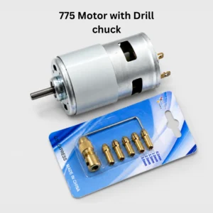 775 DC Motor with Drill Chuck Kit
