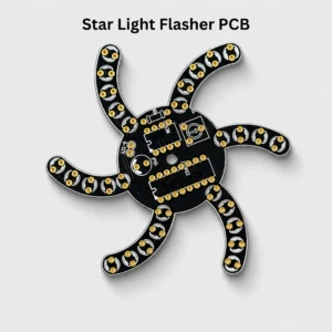 Star Light Flasher PCB