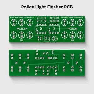 Police Light Flasher PCB