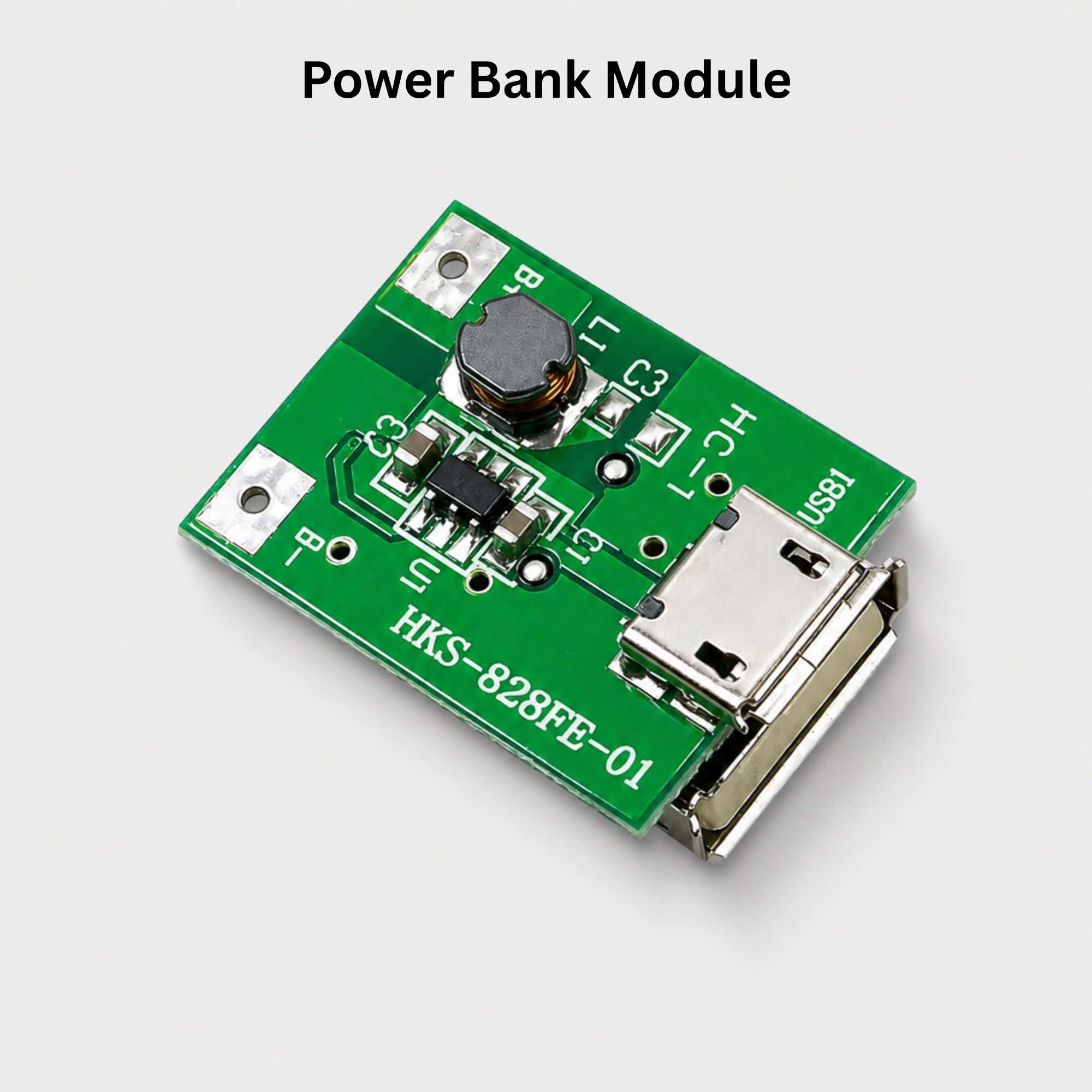 Power Bank Module (5V USB Boost & Charging Module)