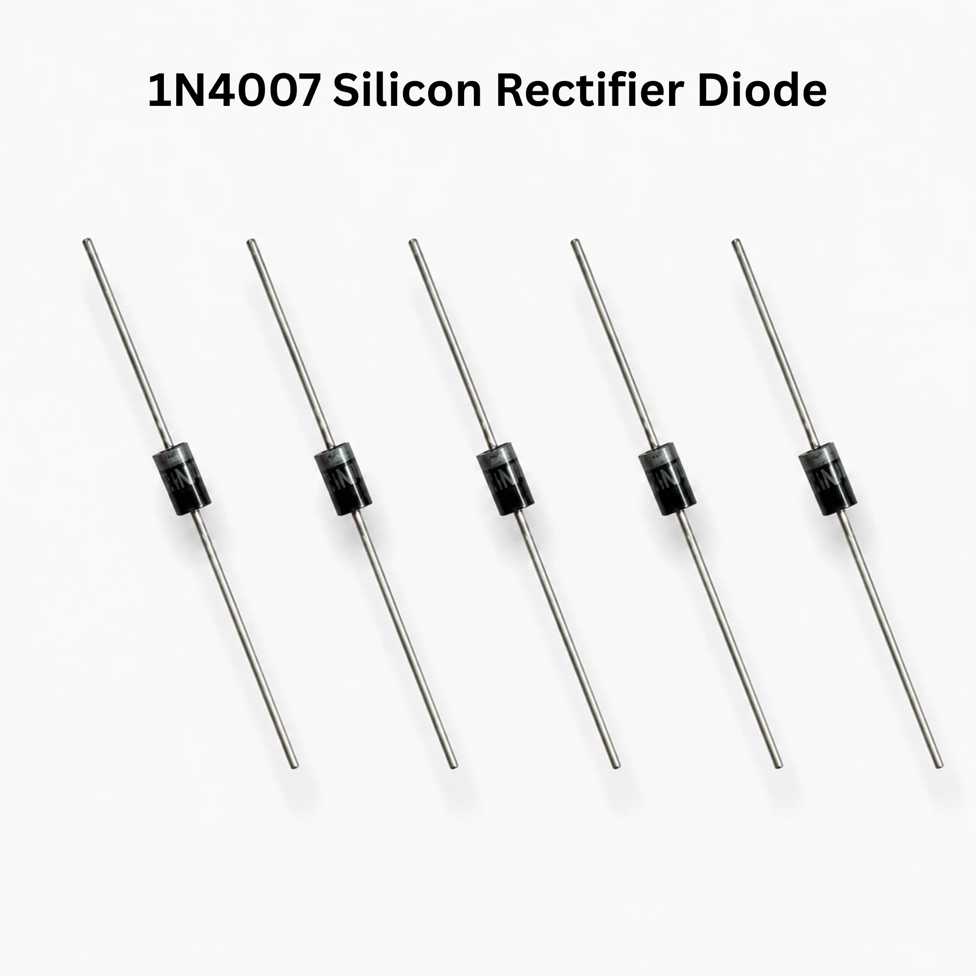 1N4007 Silicon Rectifier Diode (5 Pcs)
