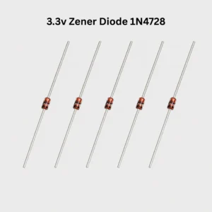 3.3V Zener Diode 1N4728A (5 Pcs)