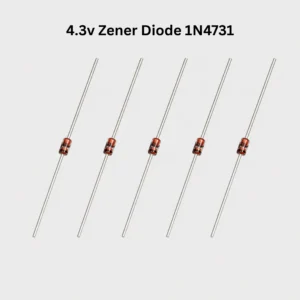 4.3V Zener Diode 1N4731A (5 Pcs)
