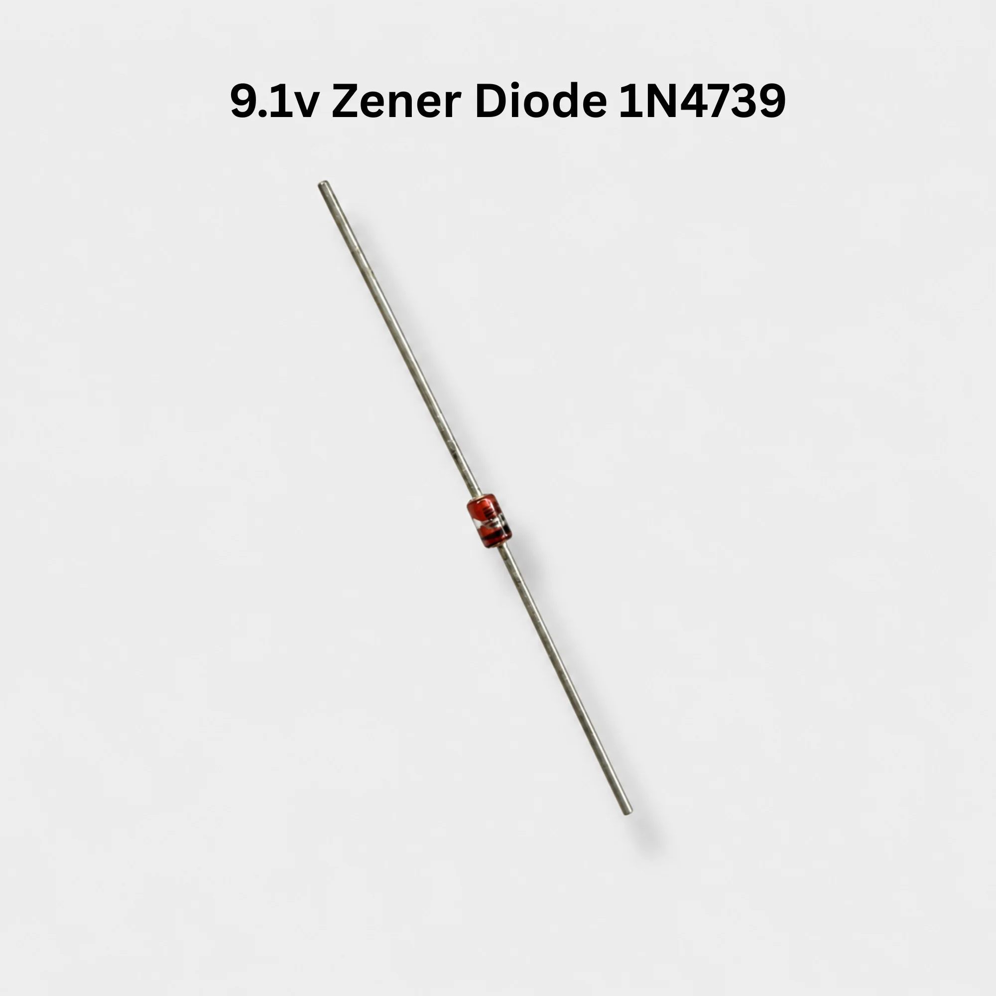 9.1V Zener Diode 1N4739A (5 Pcs) - Image 2