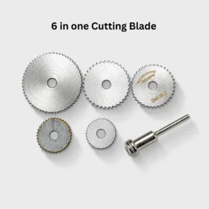6-in-1 Mini Circular Saw Blade Set