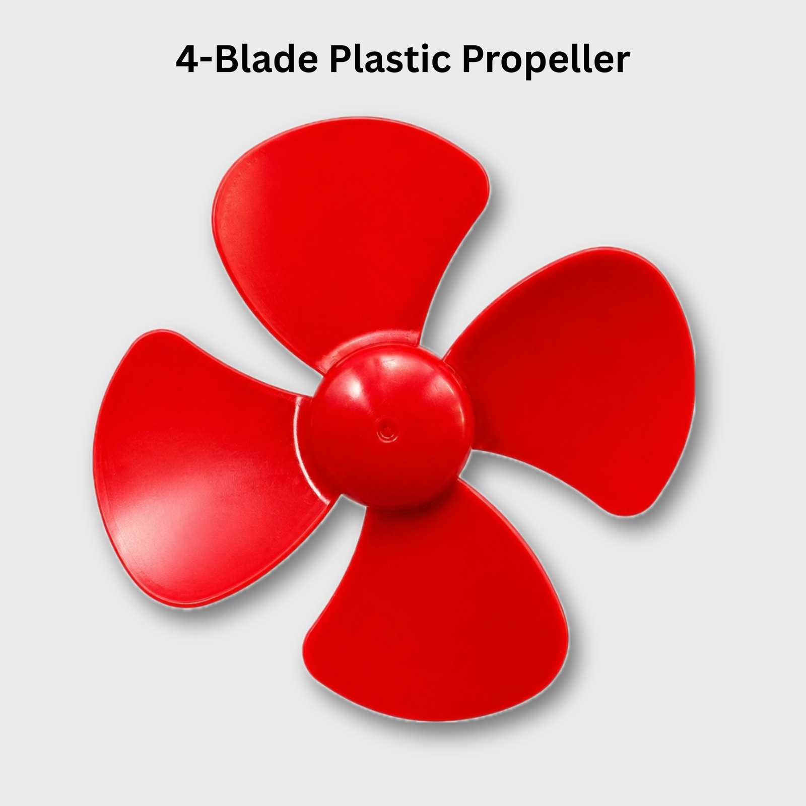 4-Blade Plastic Propeller (Cooling Fan Blade)