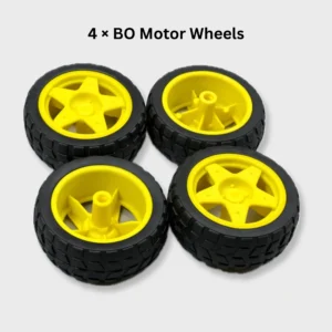 4 × BO Motor Wheels