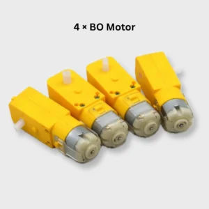 4 × BO Geared DC Motors