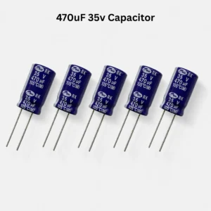 470uF 35V Electrolytic Capacitor (5Pcs)