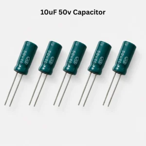 10uF 50V Electrolytic Capacitor (5Pcs)