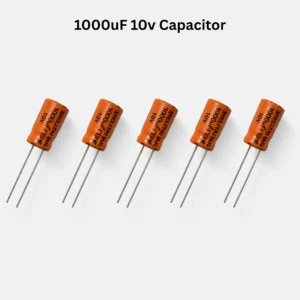 1000uF 10V Electrolytic Capacitor (5Pcs)