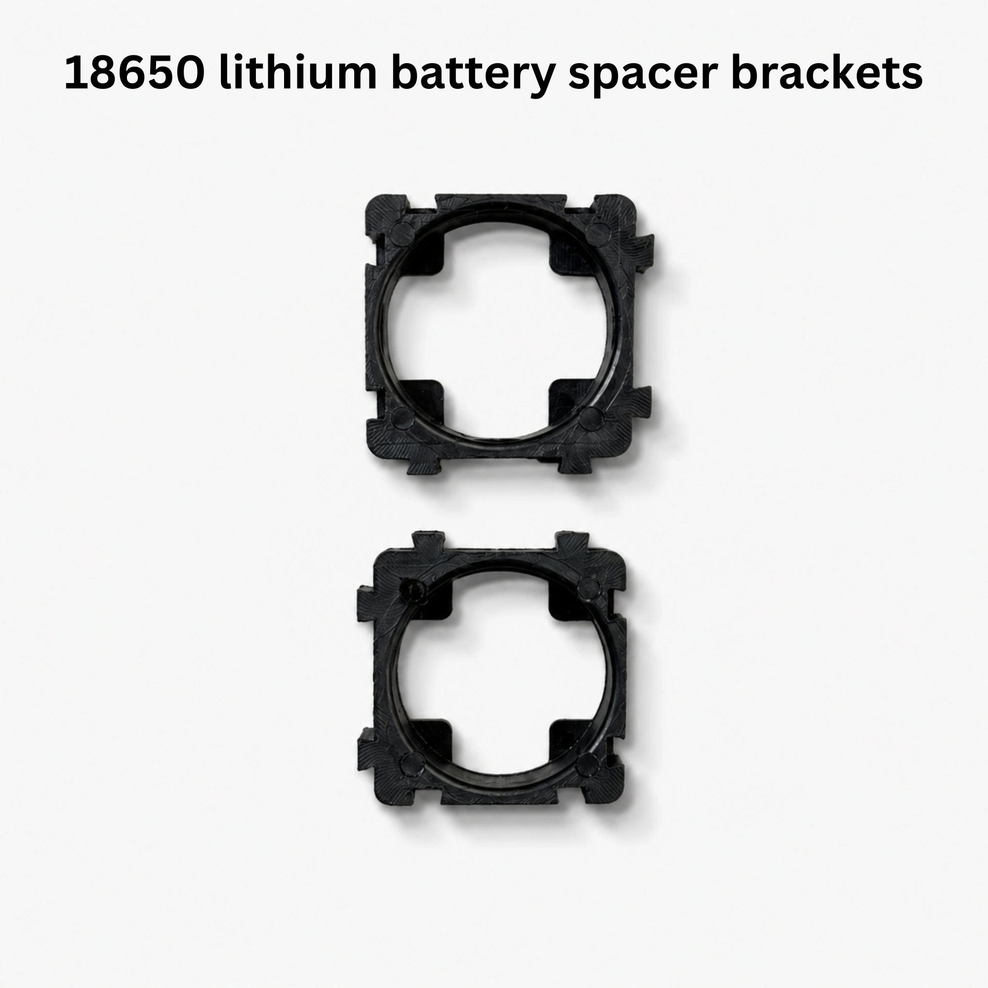 18650 Lithium Battery Spacer Brackets (2 Pcs) - Image 2