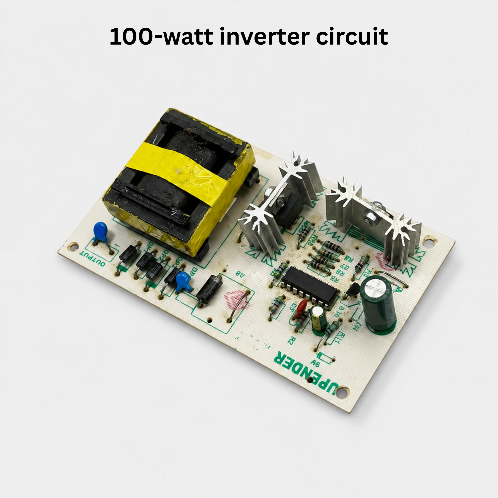 12v DC to 220v AC 100W Inverter Circuit - Image 2
