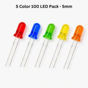 5 Color 100 LED Pack
