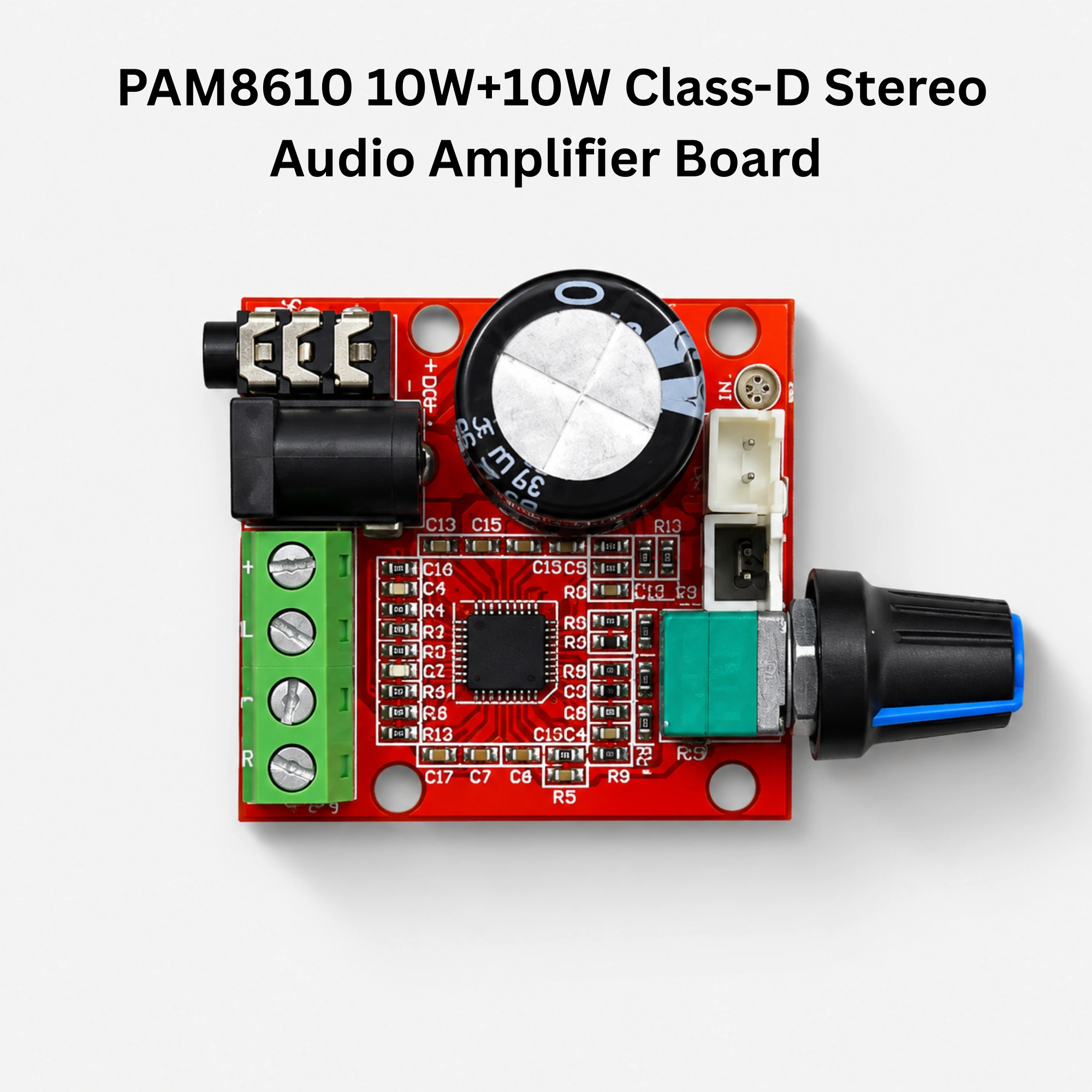 PAM8610 10W+10W Class-D Stereo Audio Amplifier Board