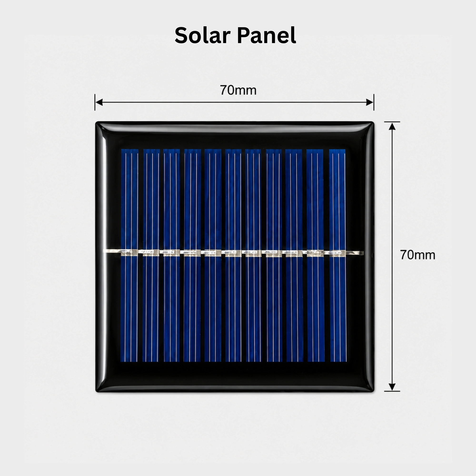 70mm×70mm Solar Panel