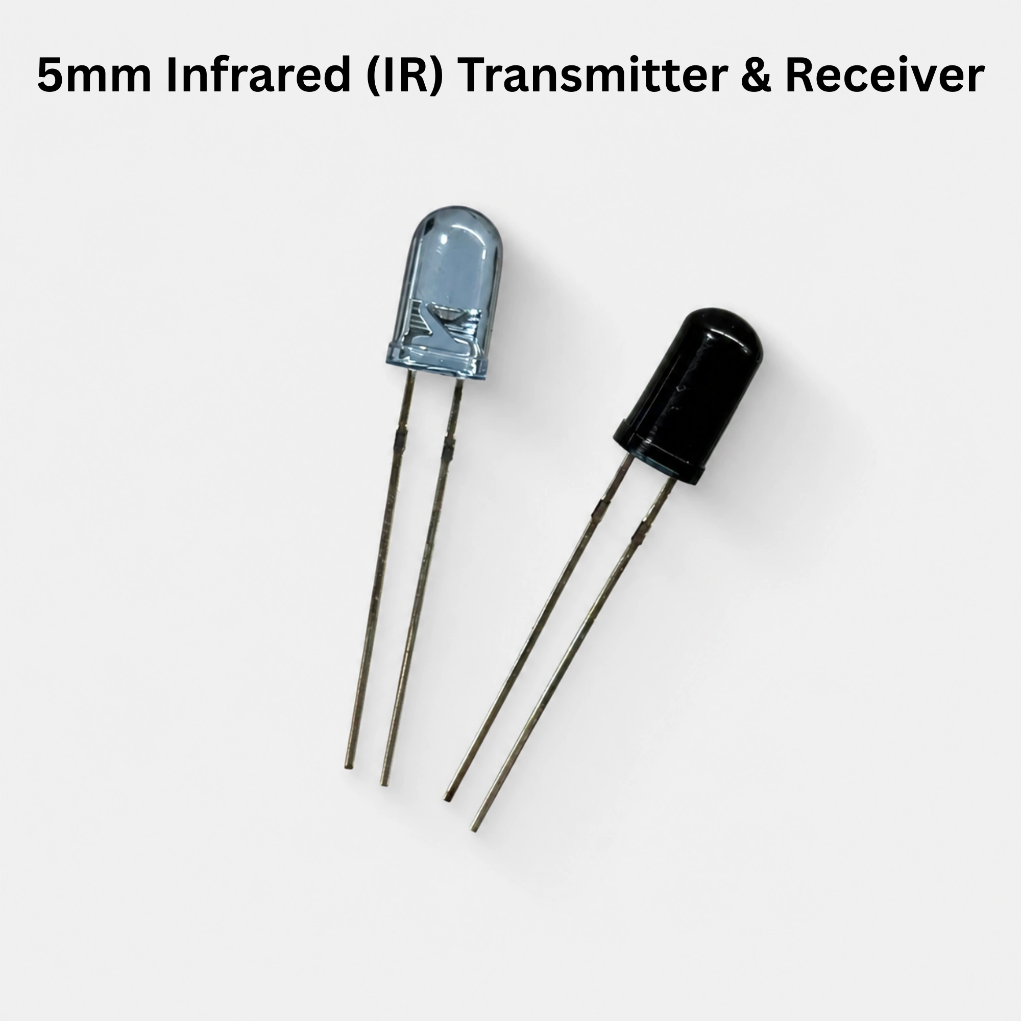 5mm Infrared (IR) Transmitter & Receiver