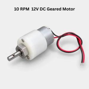 10 RPM 12V DC Geared Motor